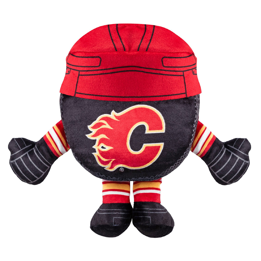 Flames Plush 8" Hockey Puck Chibi