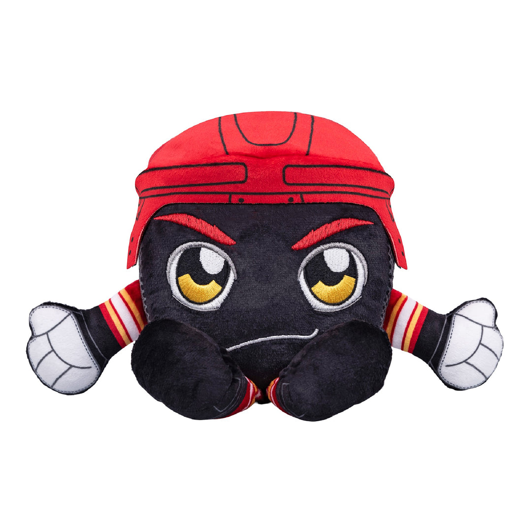 Flames Plush 8" Hockey Puck Chibi