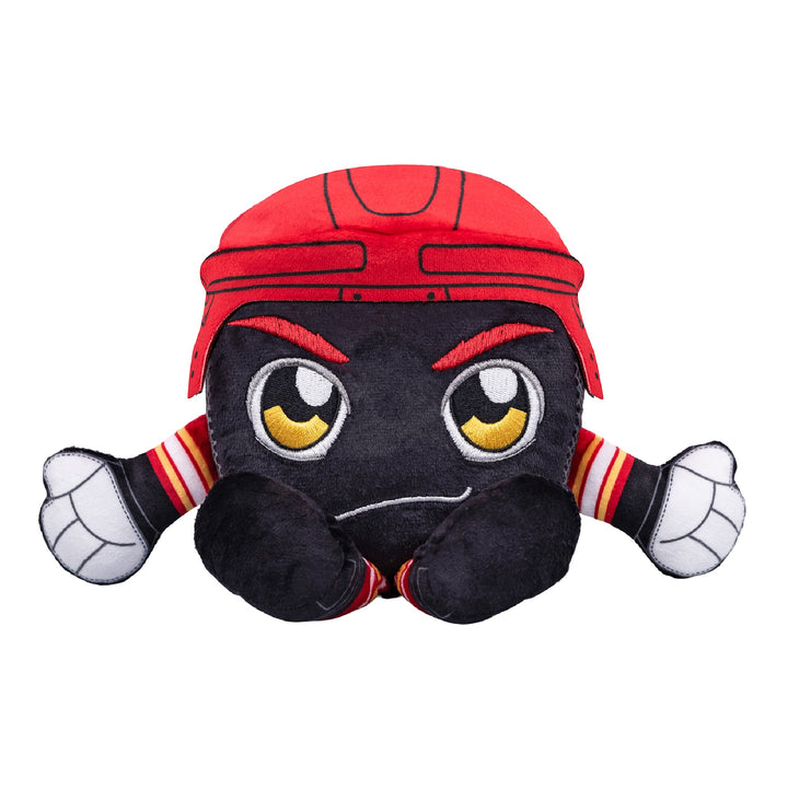 Flames Plush 8" Hockey Puck Chibi