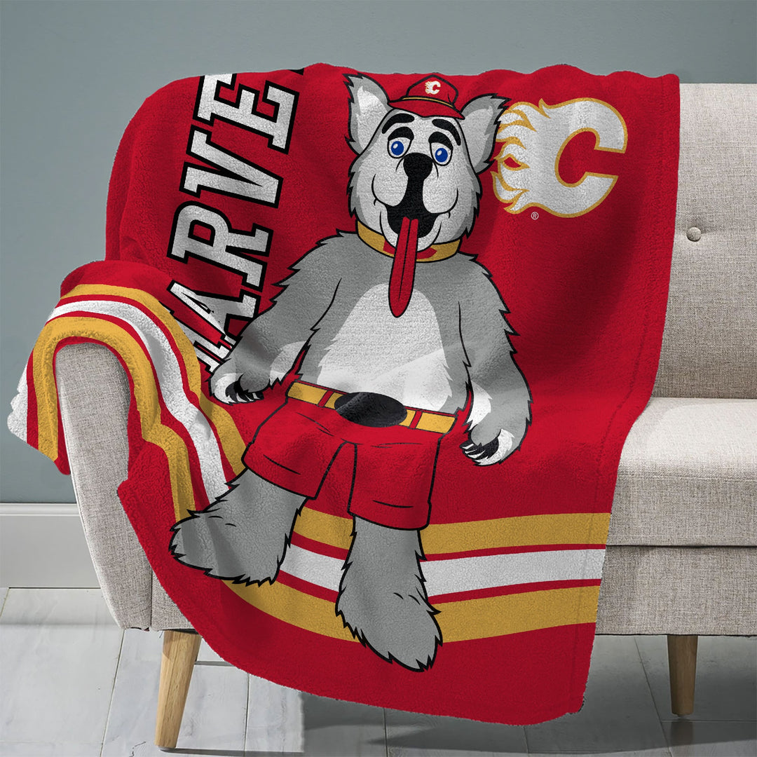 Flames Harvey 60' x 80' Plush Throw
