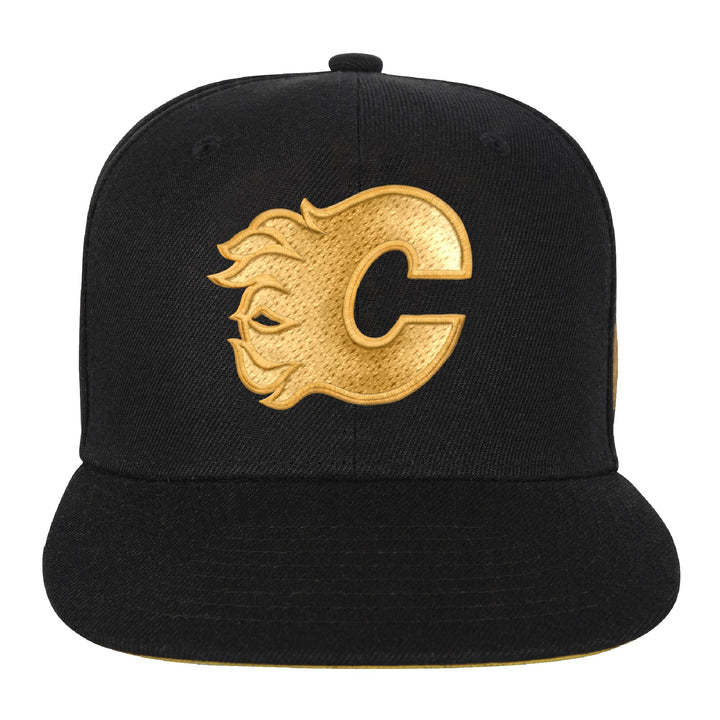Flames Youth Gold Rush Snap Cap