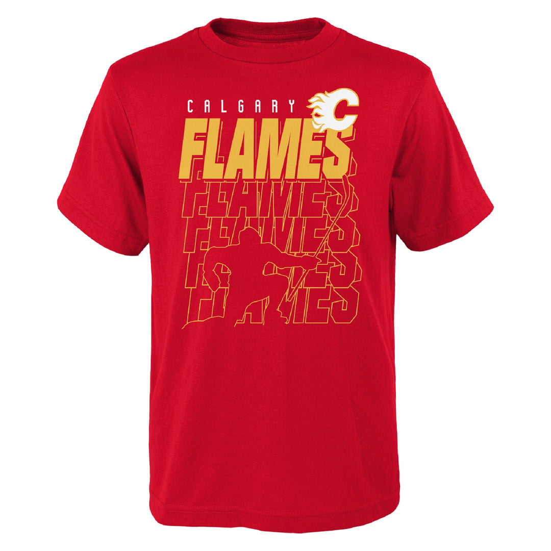 Calgary Flames Blank Red NHL Infants 12-24 Months Home Replica Jersey