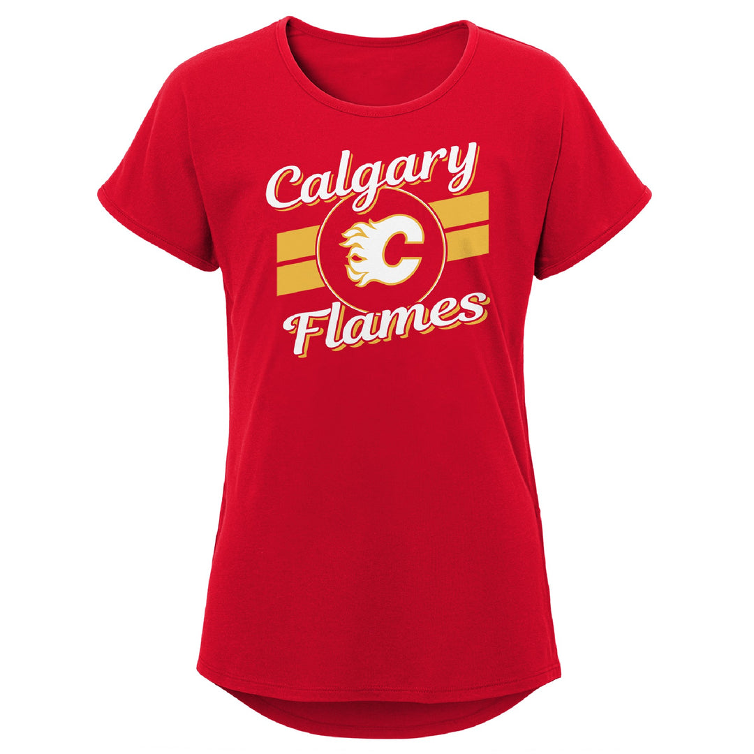 Flames Youth Girls Centre Stage T-Shirt
