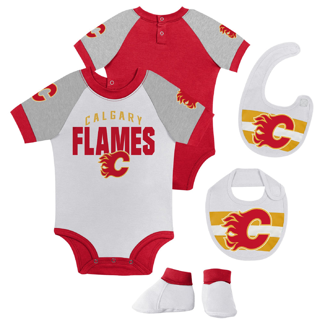 Calgary Flames Home Child 2-4 Aged Jersey
