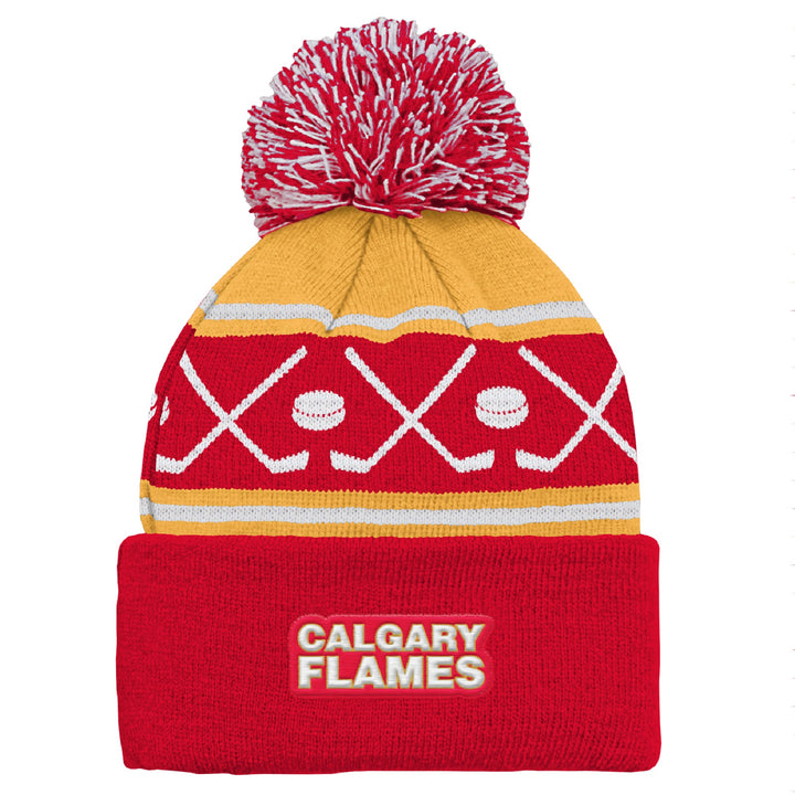 Flames Infant Face Off Cuff Knit