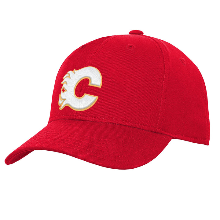 Flames Youth Logo Structured Flex Cap