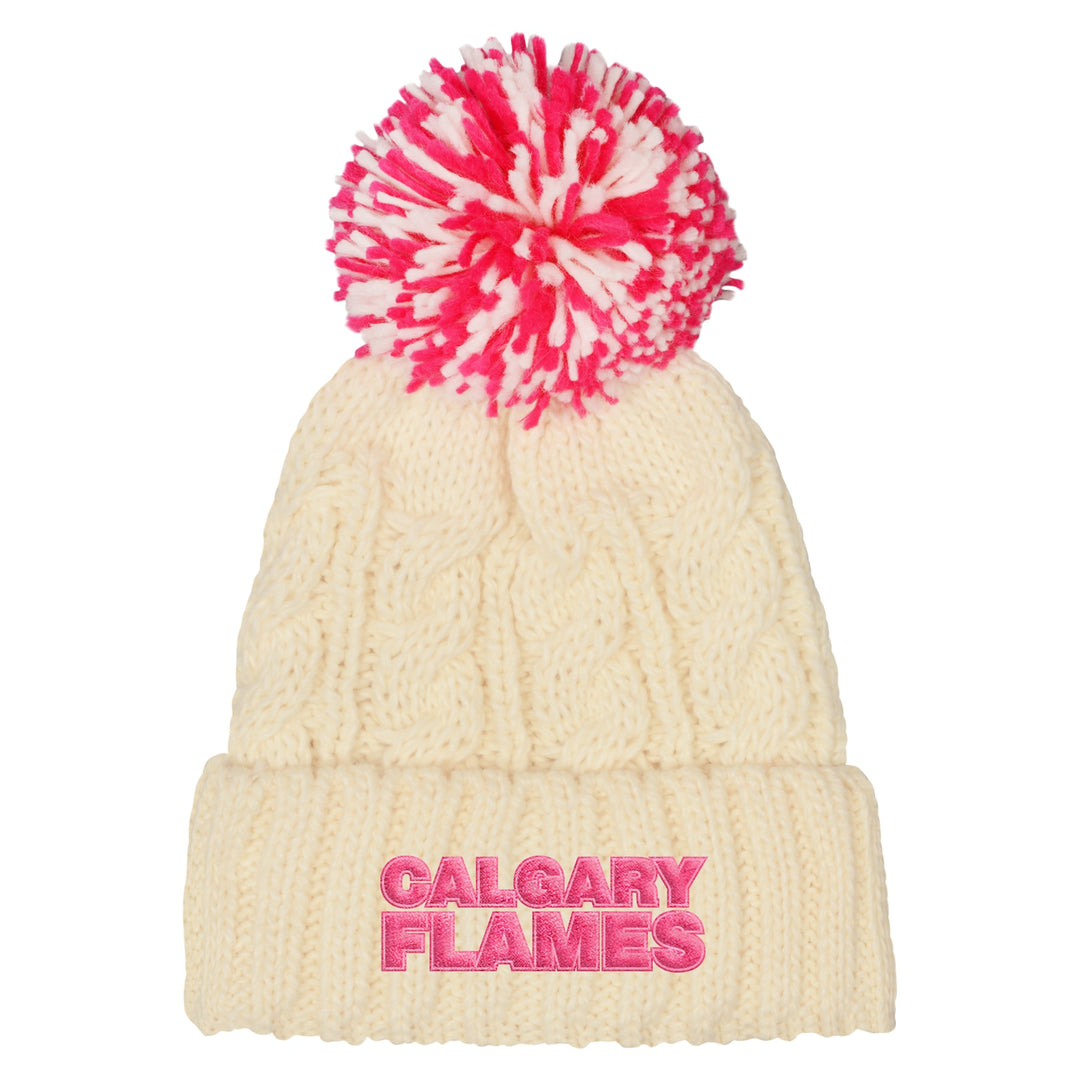 Flames Youth Girls Cable Cuff Knit