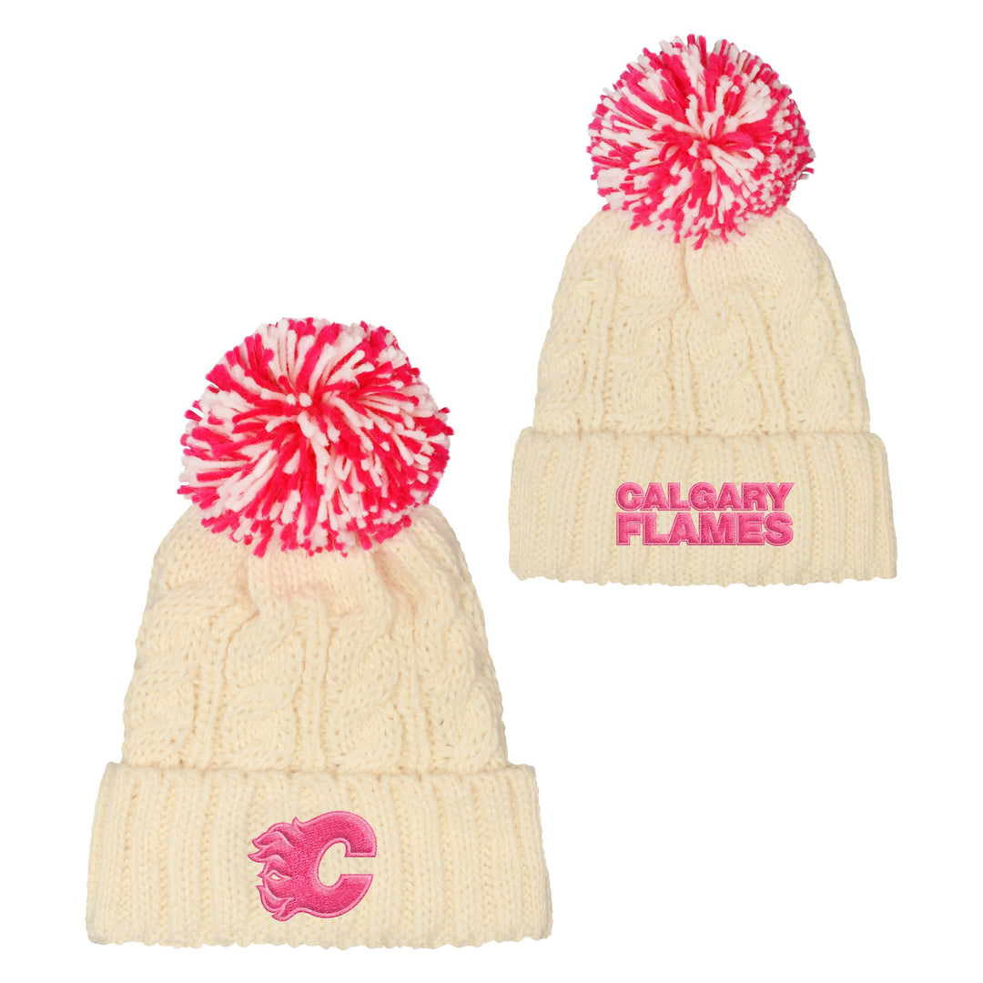 Flames Youth Girls Cable Cuff Knit