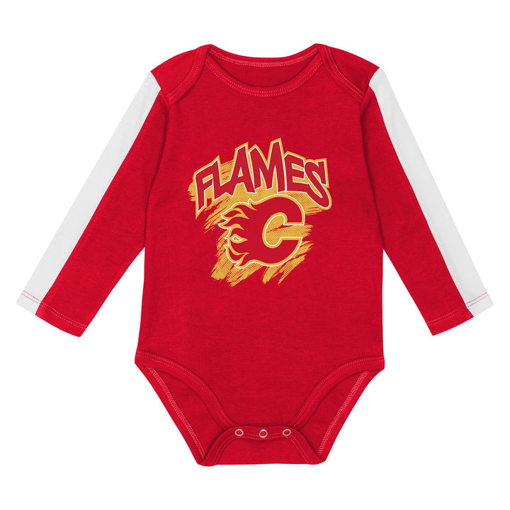 Flames Infant Wild Card 3 Pc Creeper/Pant Set