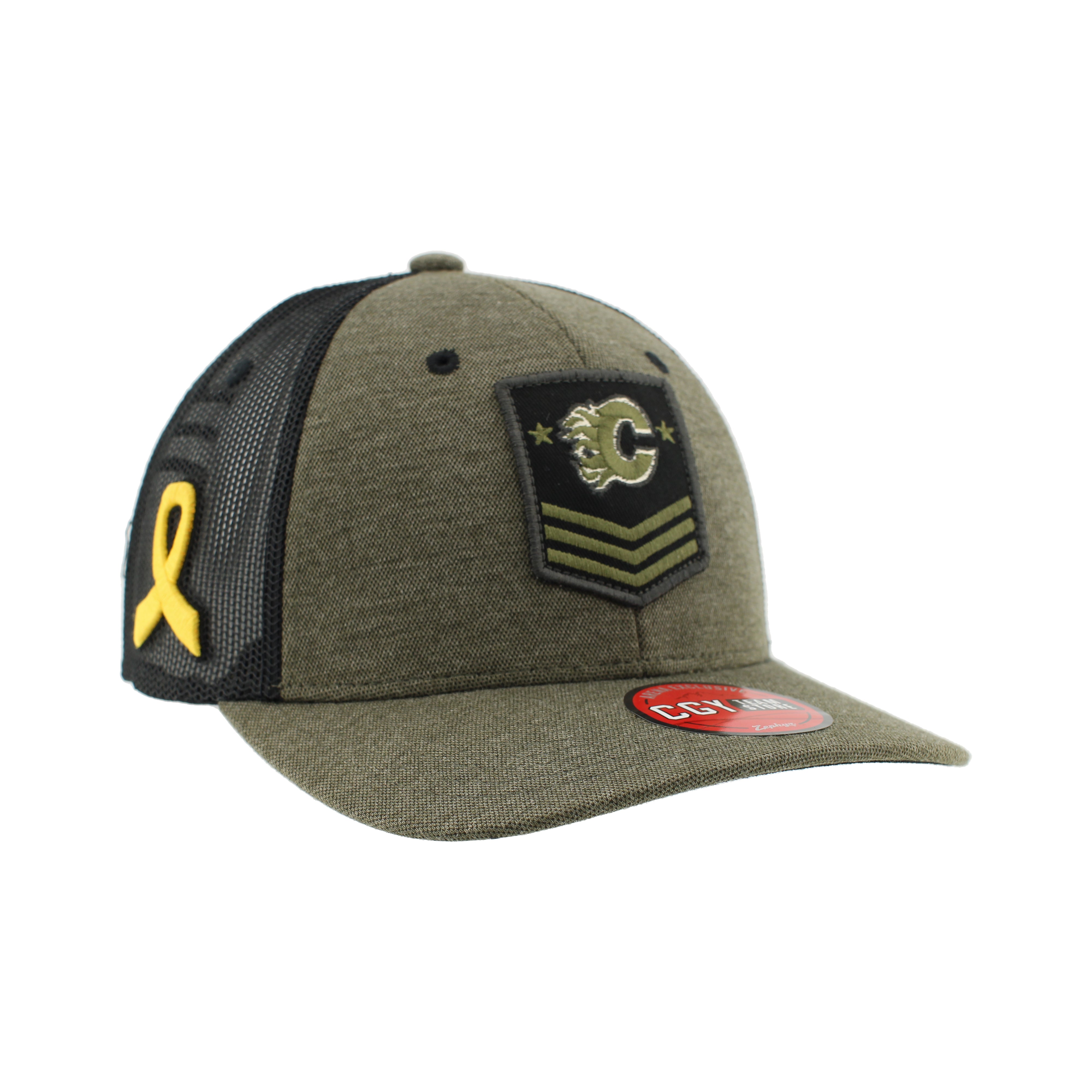 Flames Carson Military Cap CGY Team Store