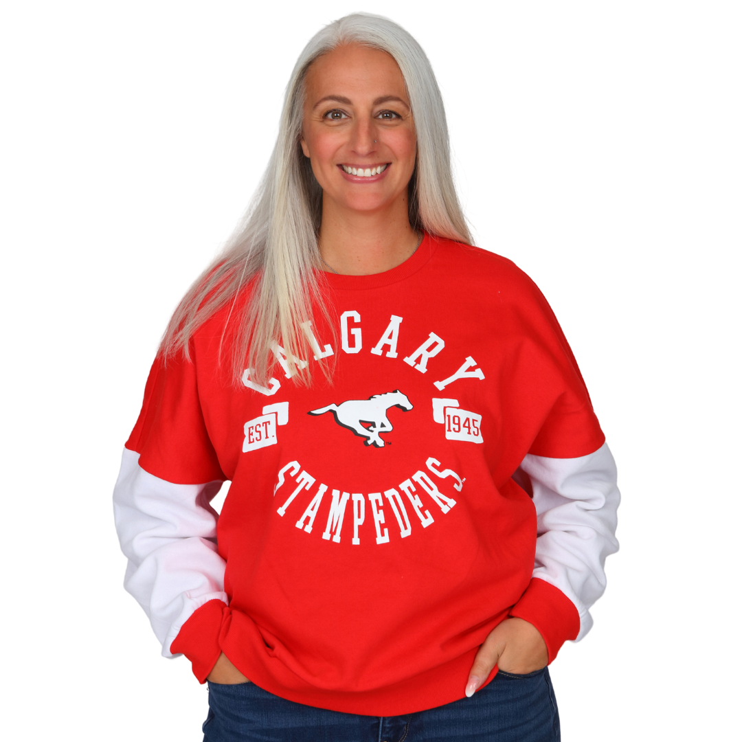 Stamps Ladies Team Pride Crewneck