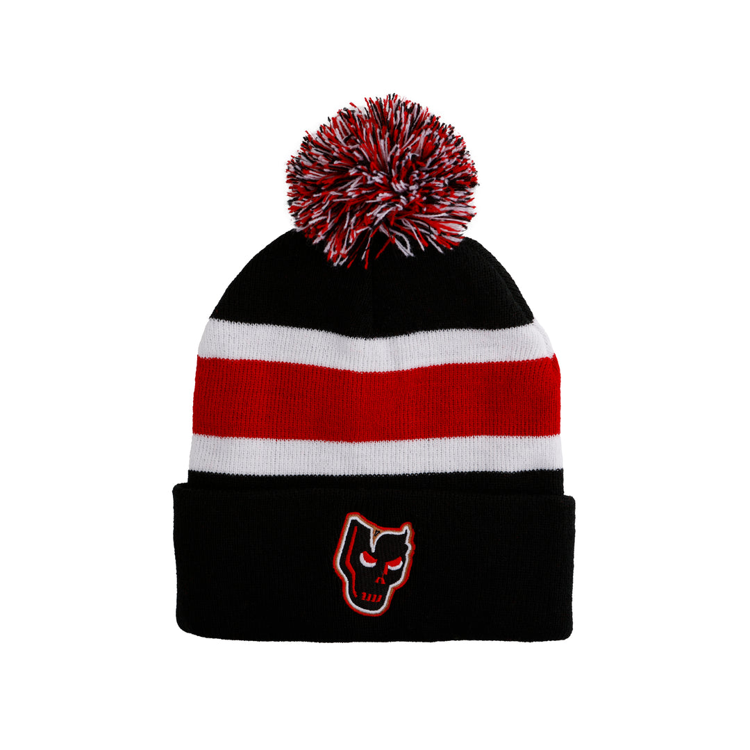 Hitmen Youth Striped Pom Knit