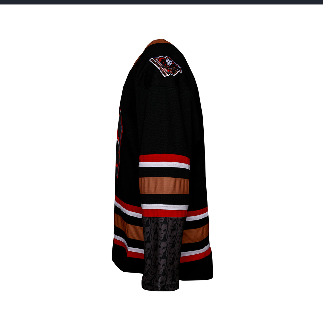 Hitmen Power Play Black Replica Jersey