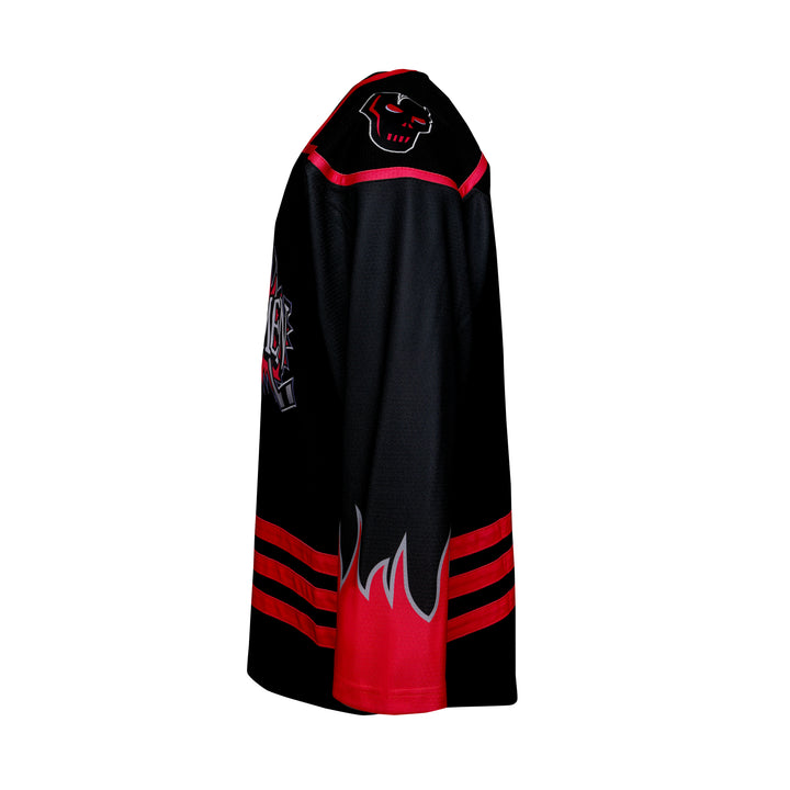 Hitmen Power Play Black/Pink 3rd Jersey