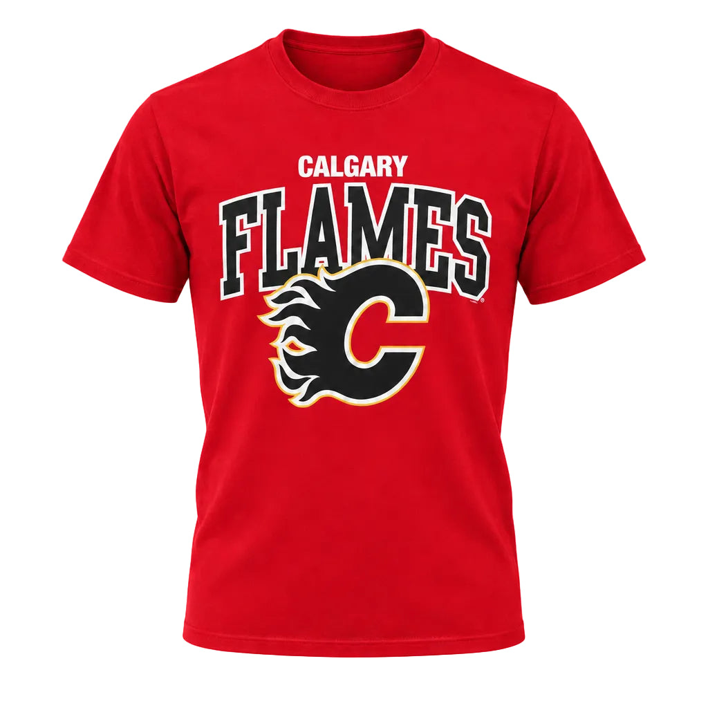 Flames Back 2 Basic Tee