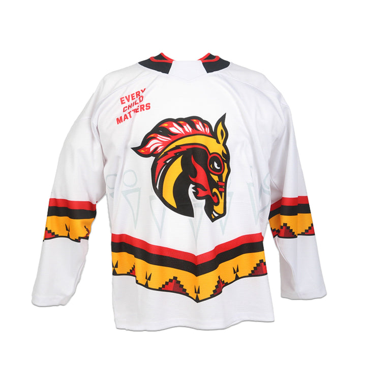Wranglers White ECM Replica Jersey
