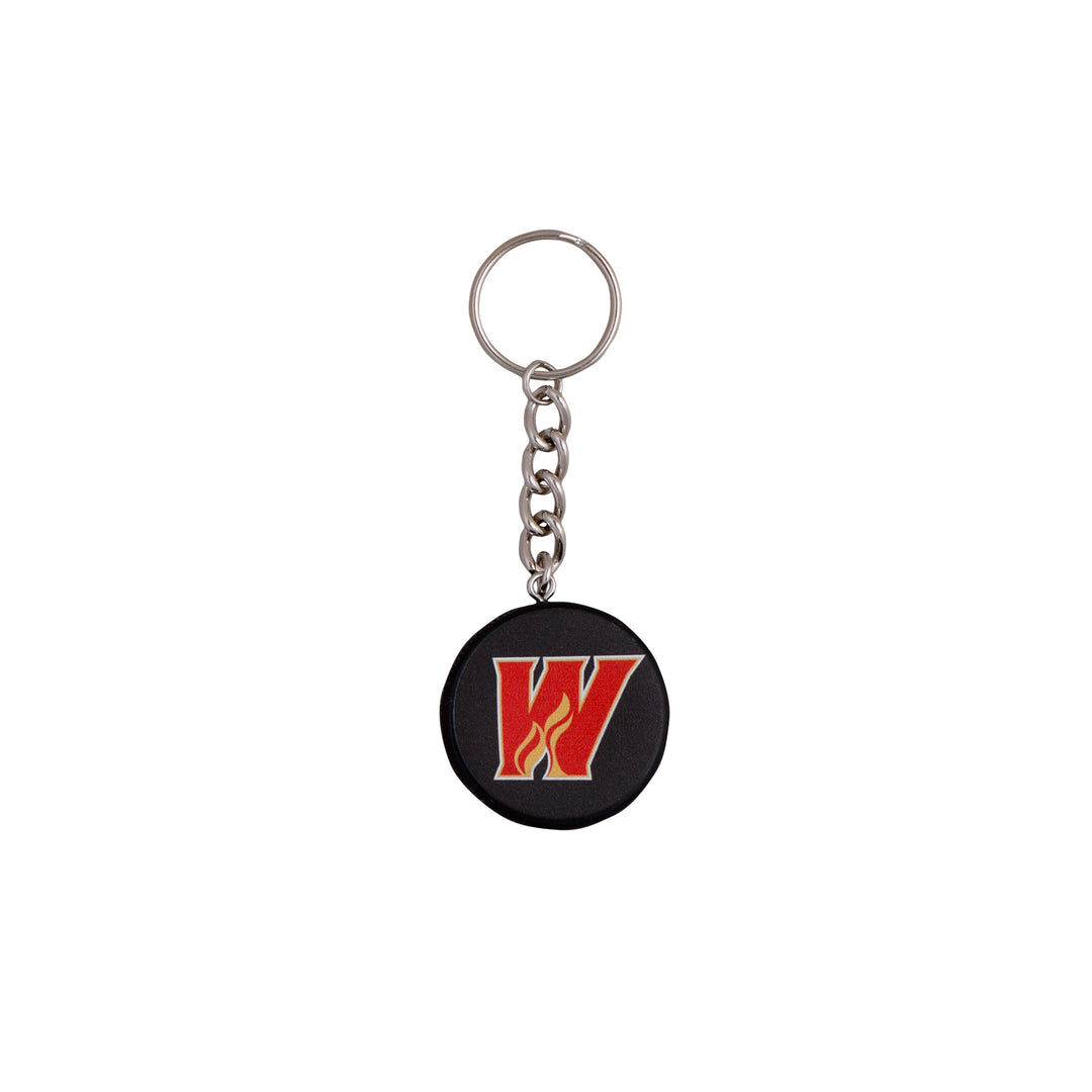 Wranglers Puck Keychain