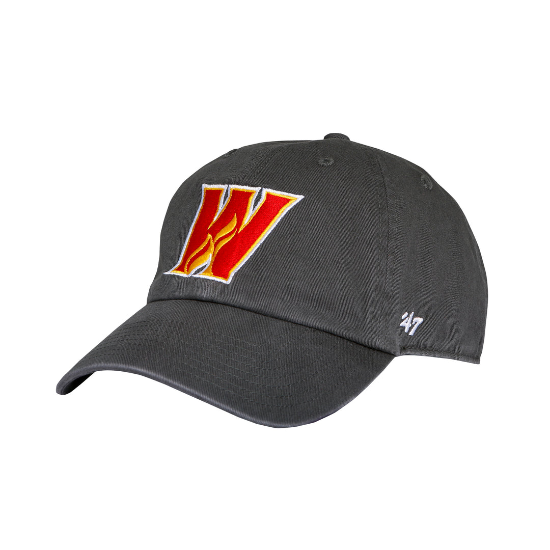 Wranglers '47 Charcoal Clean Up Cap