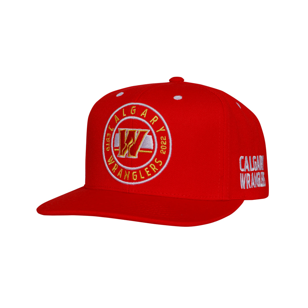 Wranglers CCM AHL FB Snapback Cap