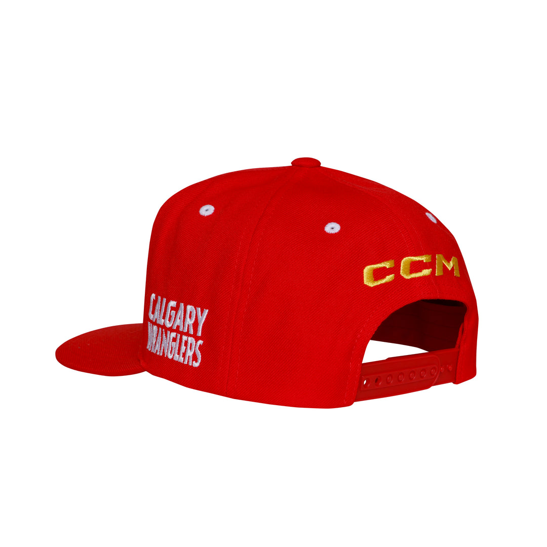 Wranglers CCM AHL FB Snapback Cap
