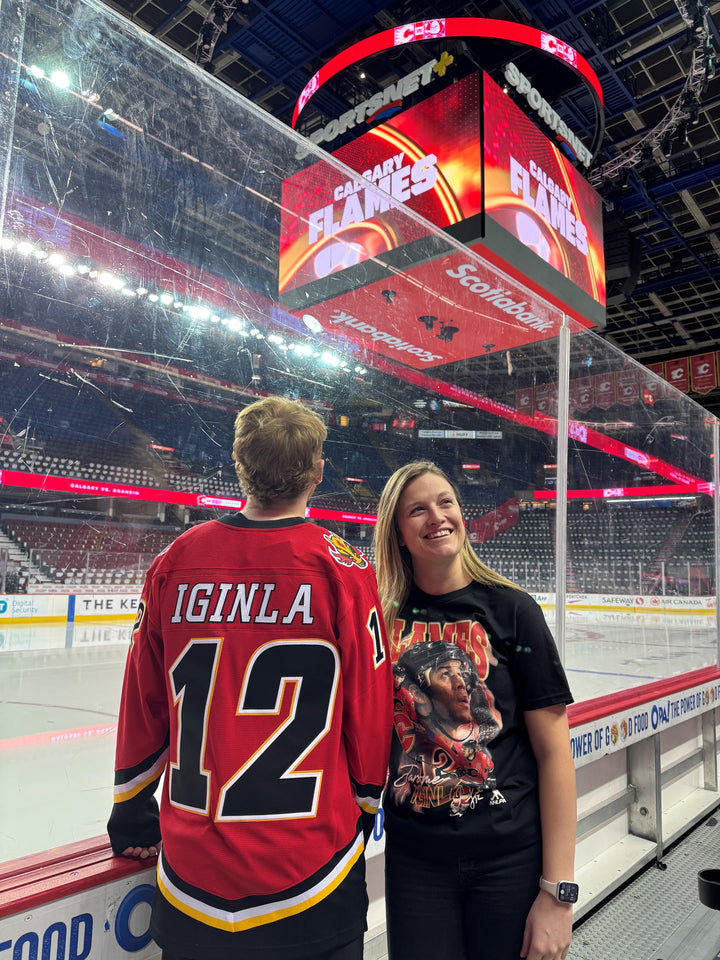 Flames M&N 2003 Iginla Jersey
