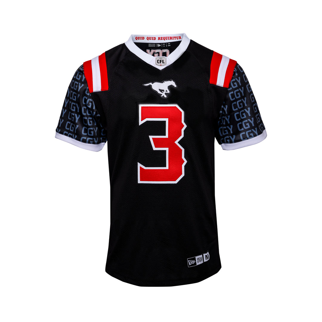 Stamps New Era Adams Jr CGY Black Jersey
