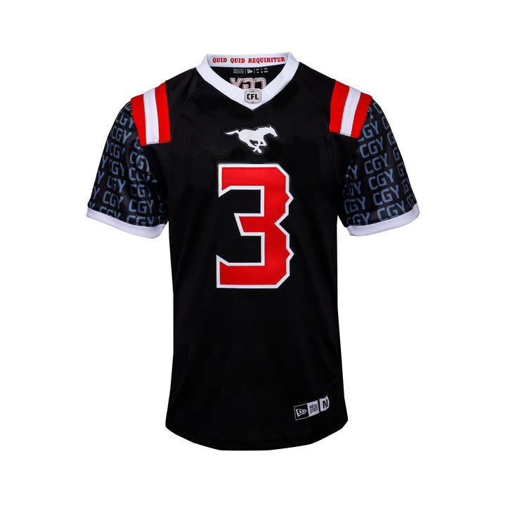 Stamps New Era Adams Jr CGY Black Jersey