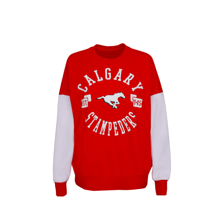 Stamps Ladies Team Pride Crewneck