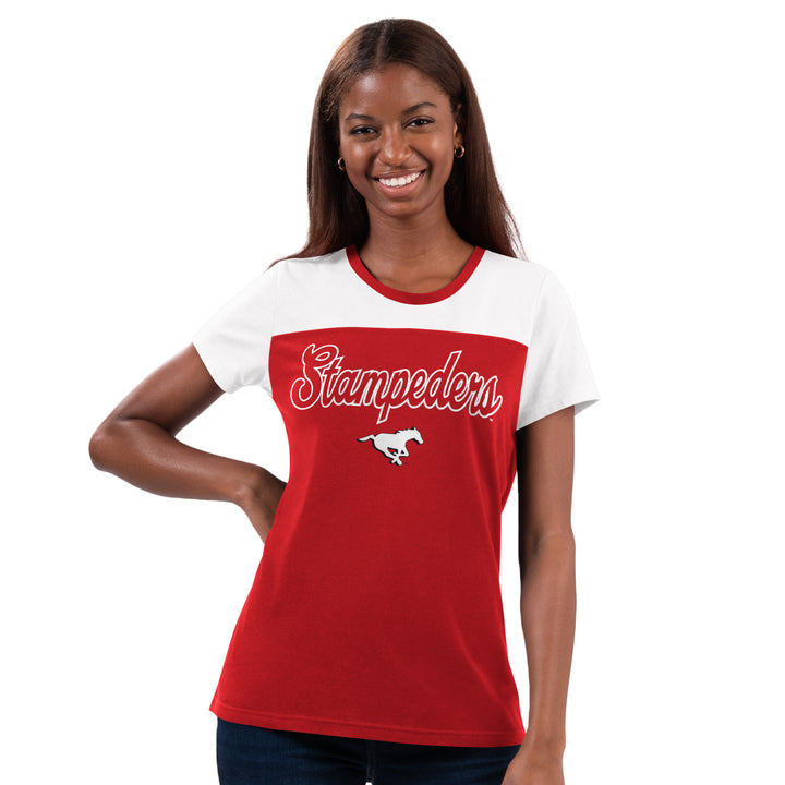 Stamps Ladies Colourblock T-Shirt