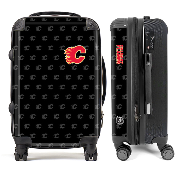 Flames All Over Luggage