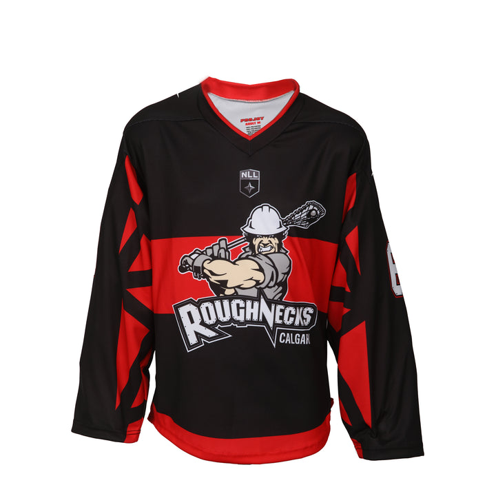 Roughnecks Black/Red Pace #68 Jersey