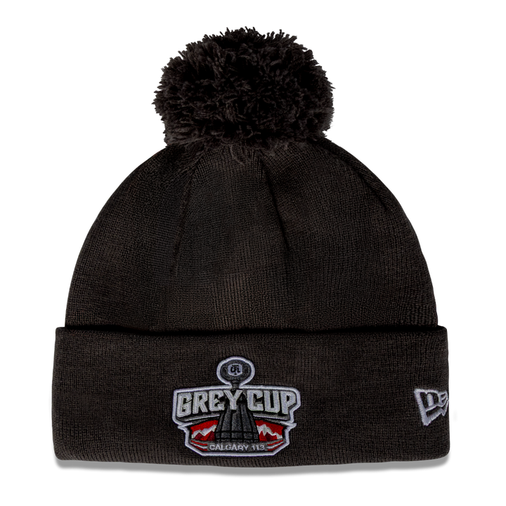 Grey Cup 113 New Era Logo Pom Knit Toque
