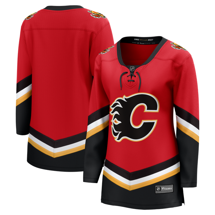 Flames Ladies Fanatics Alt 2 Breakaway Jersey