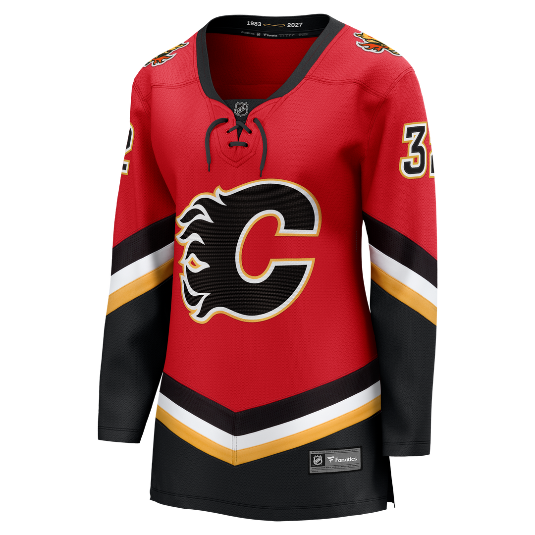 Flames Ladies Fanatics Alt 2 Wolf Jersey