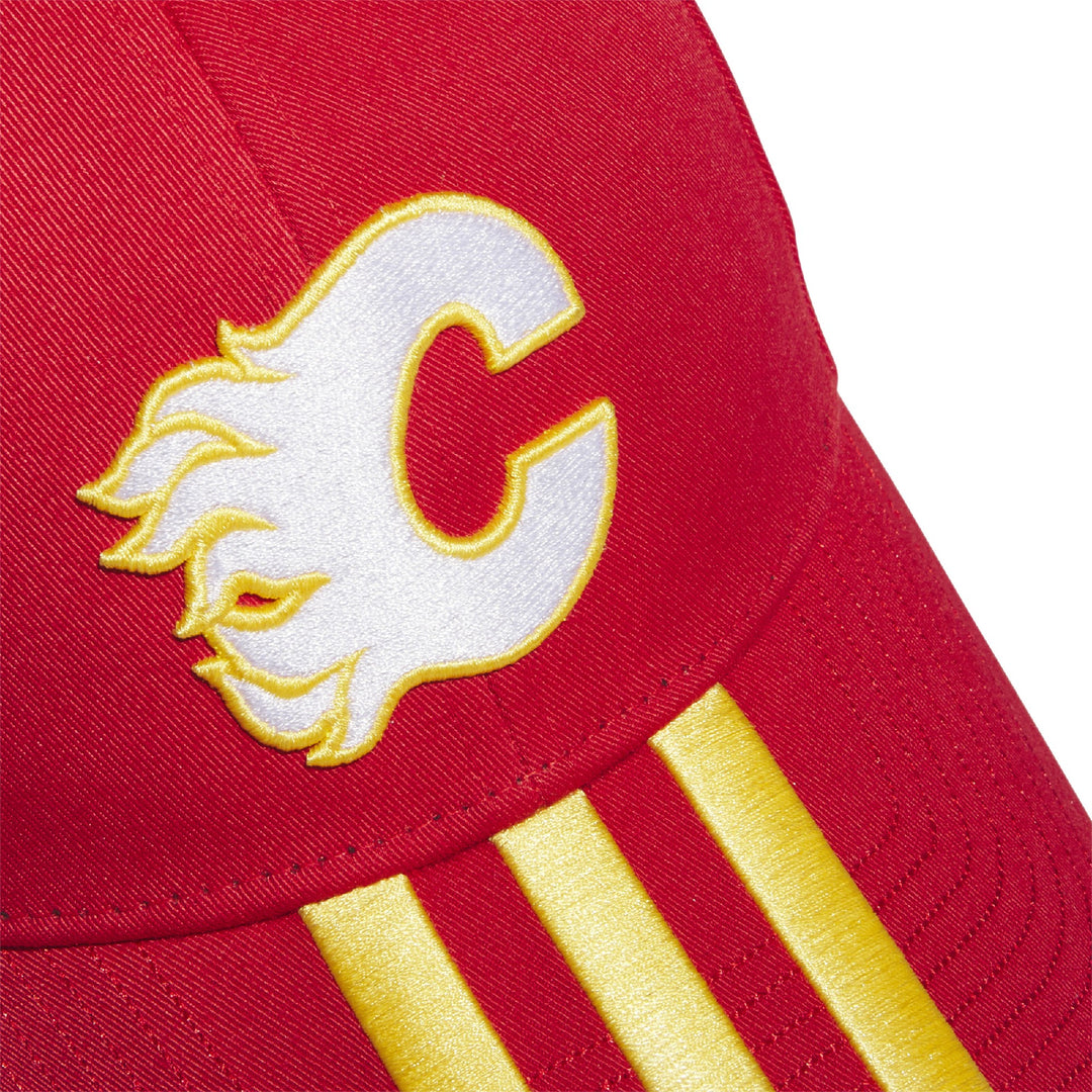 Flames adidas 3 Stripe Adj Cap