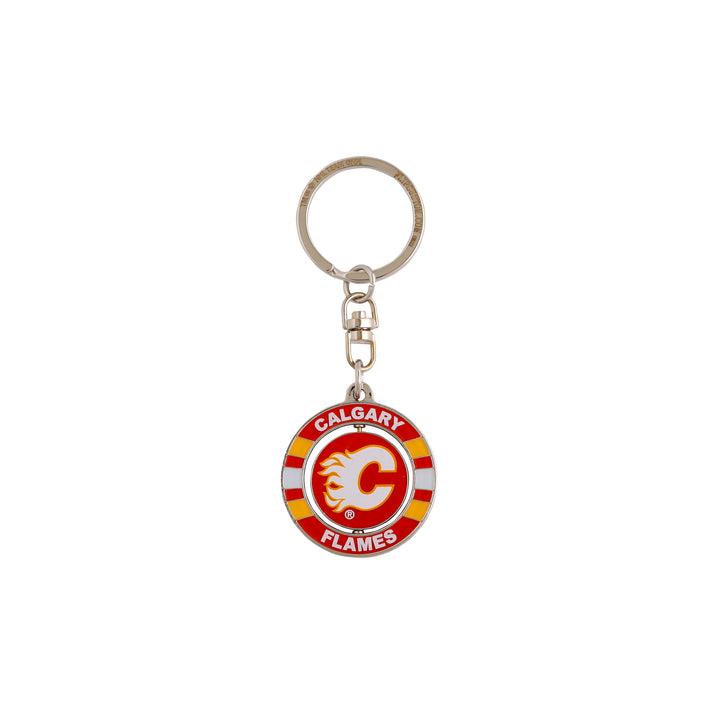 Flames Spinner Dual Keychain