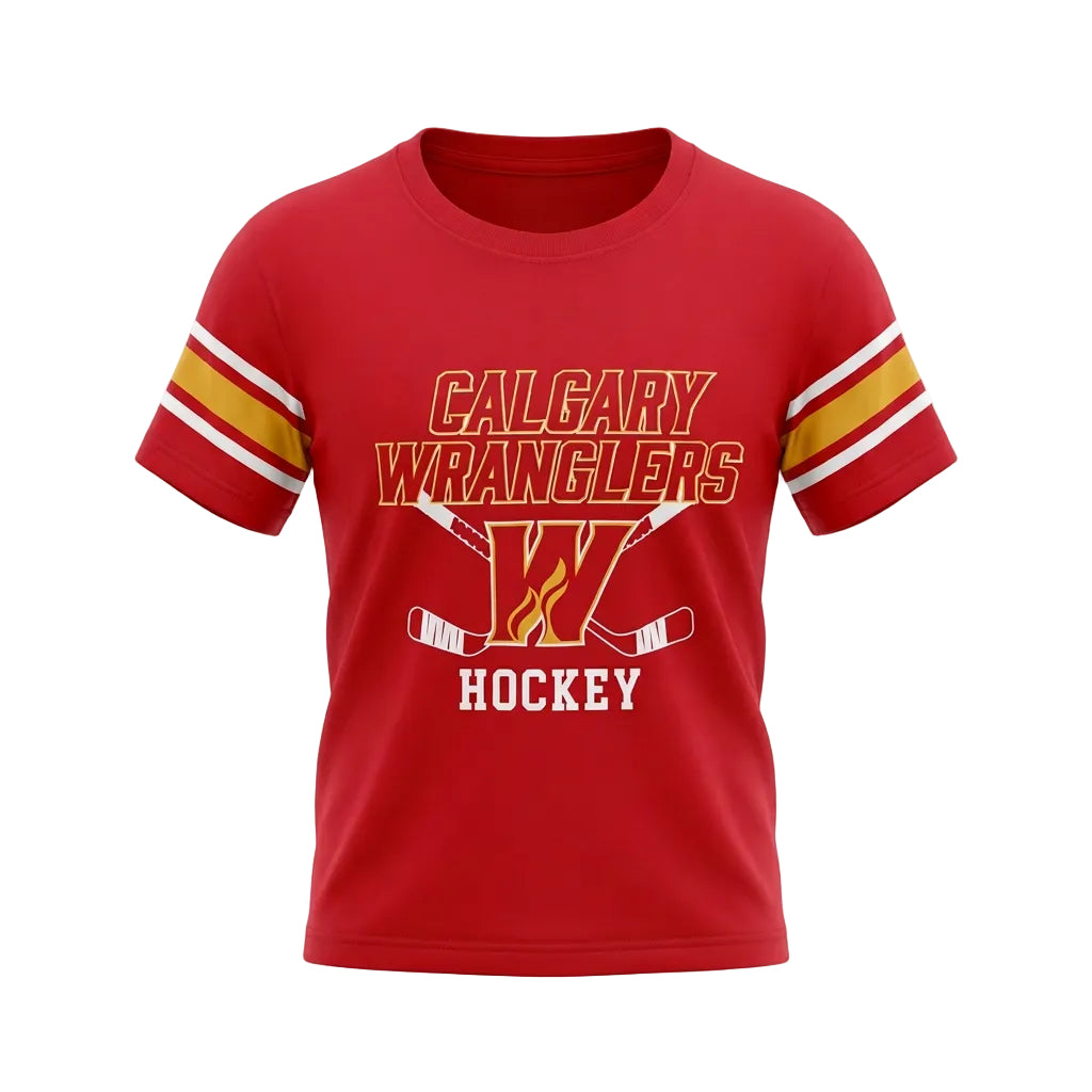 Wranglers Kids Logo & Stick Tee