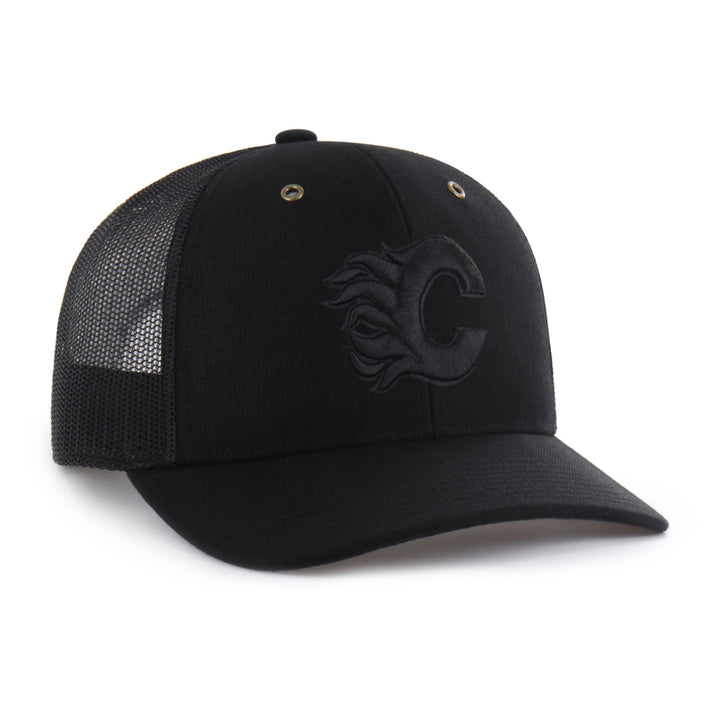 Flames Carhartt '47 Black Trucker Cap