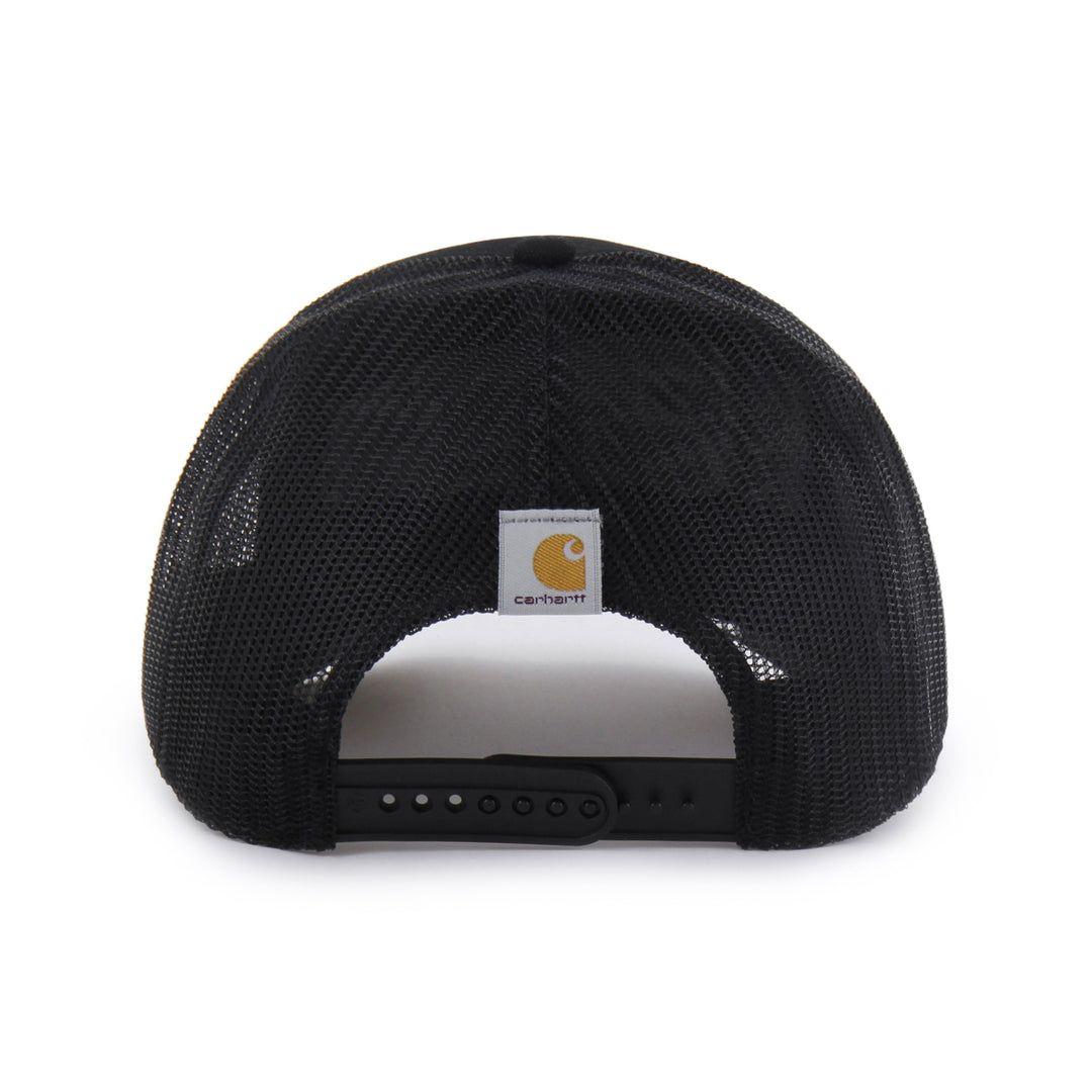 Flames Carhartt '47 Black Trucker Cap