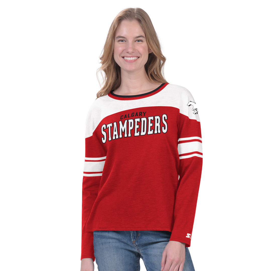 Stamps Ladies Slap Shot Long Sleeve Shirt