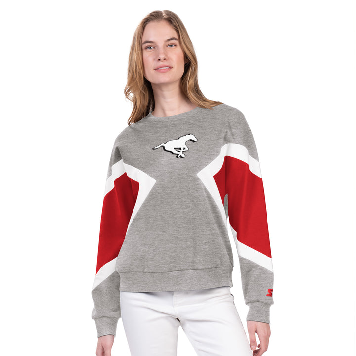 Stamps Ladies Starter Wild Card Crewneck