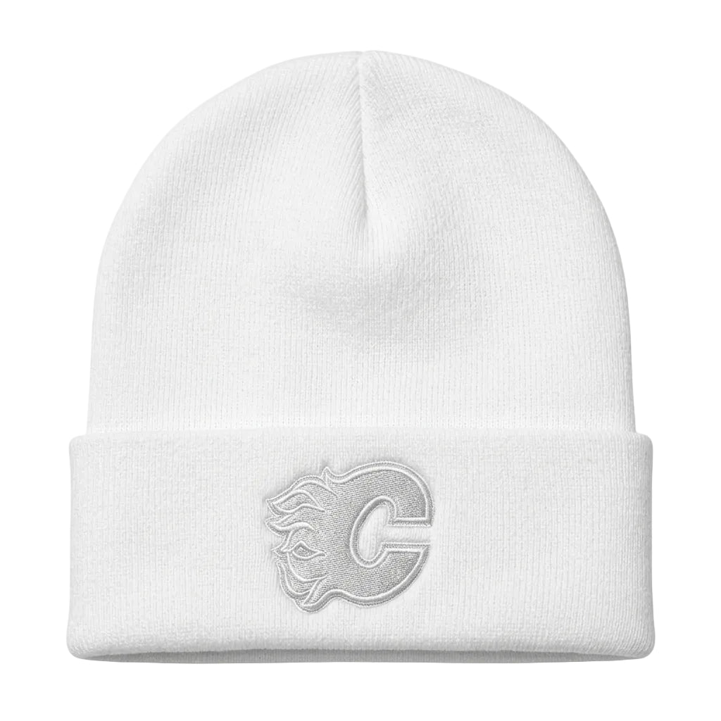 Flames Silver Replica Cuff Knit