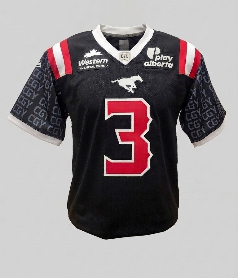 Stamps New Era Adams Jr CGY Black Jersey