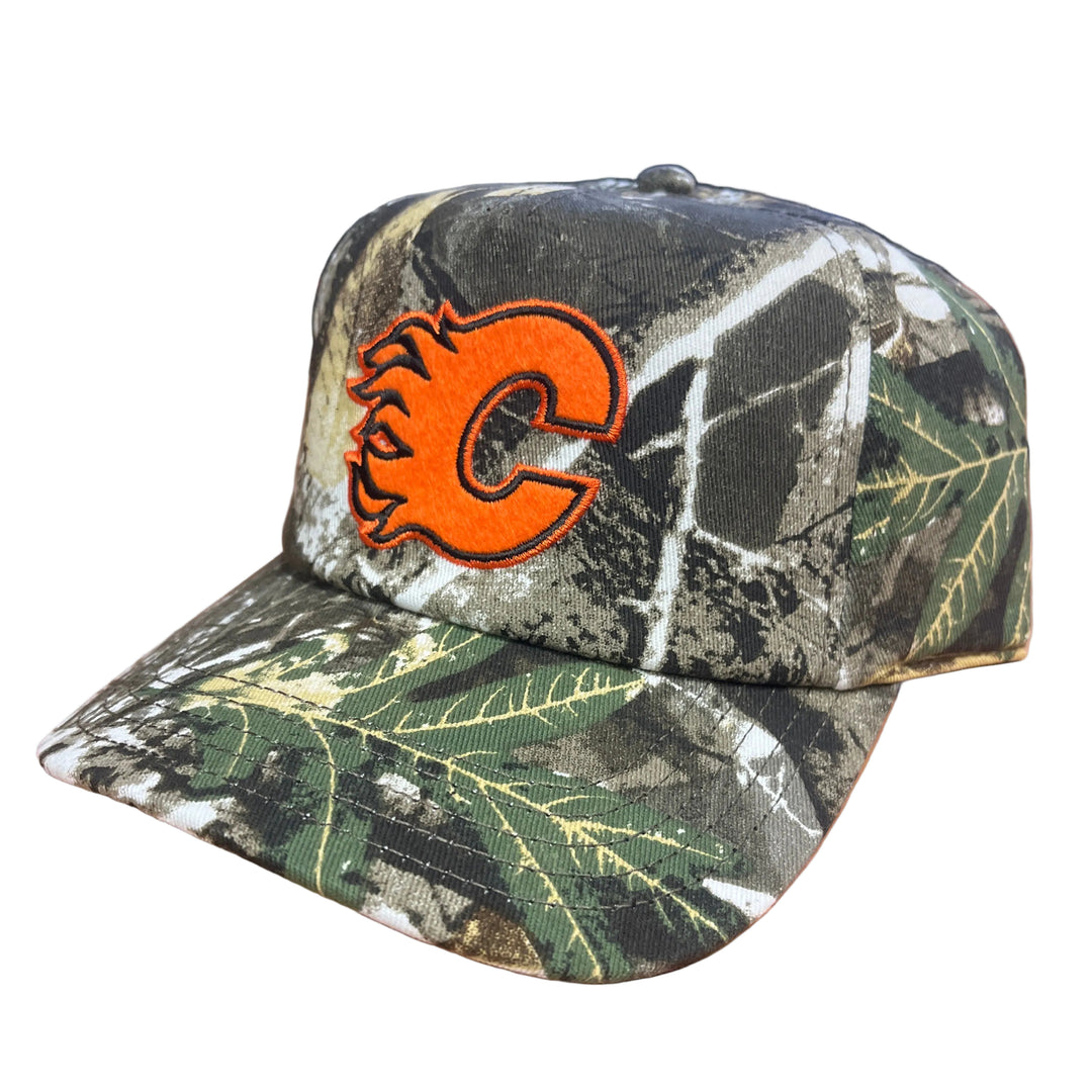 Flames AN Camo Roscoe Cap