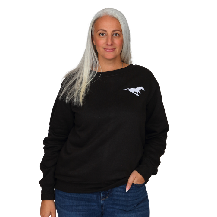 Stamps Ladies Bi-Blend Crewneck