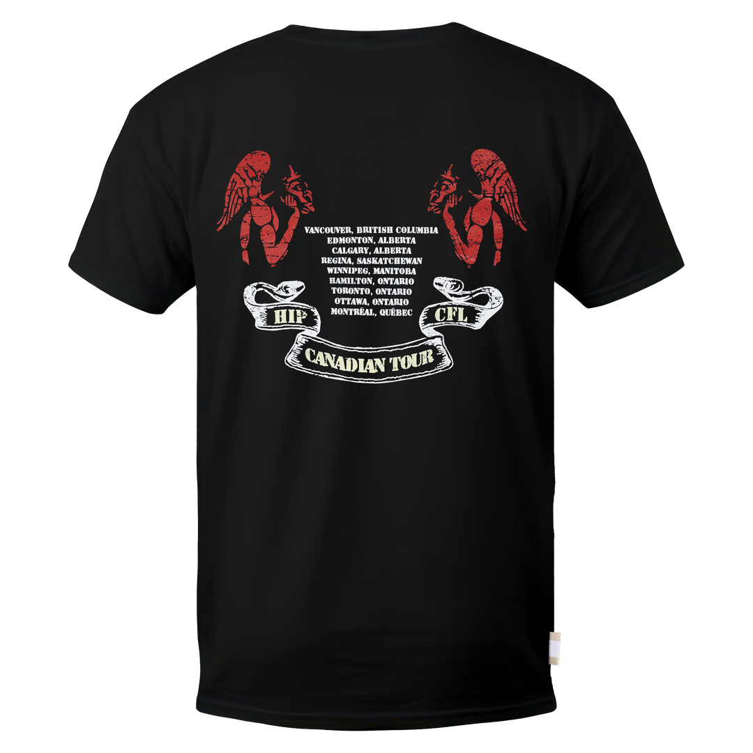 Stamps Tragically Hip Biker Tour T-Shirt
