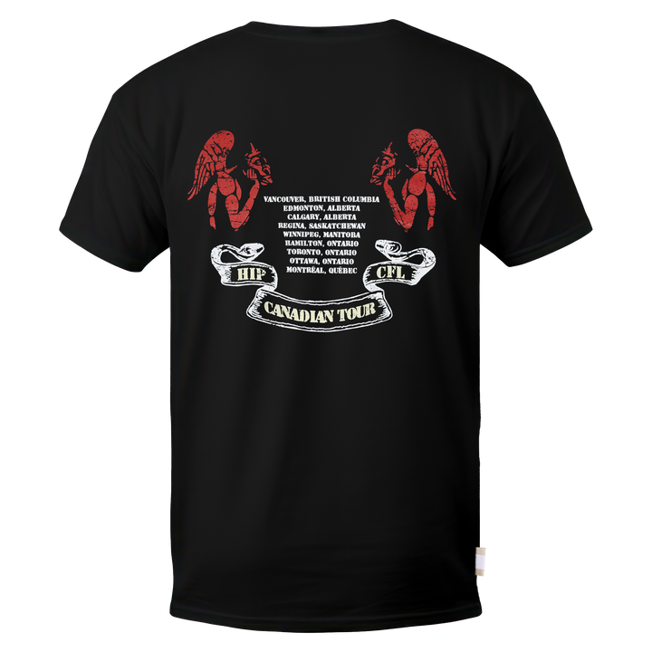 Stamps Tragically Hip Biker Tour T-Shirt