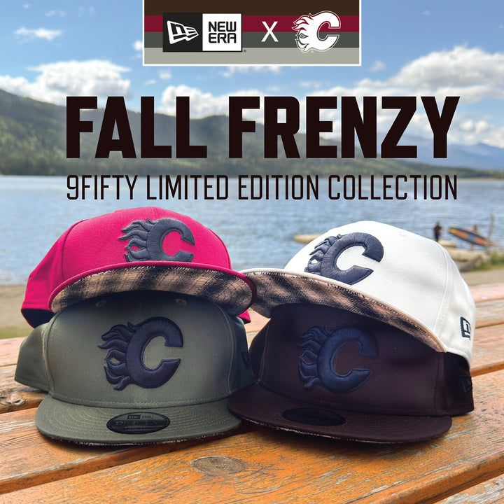 Flames New Era Moss Fall Frenzy 9Fifty Cap