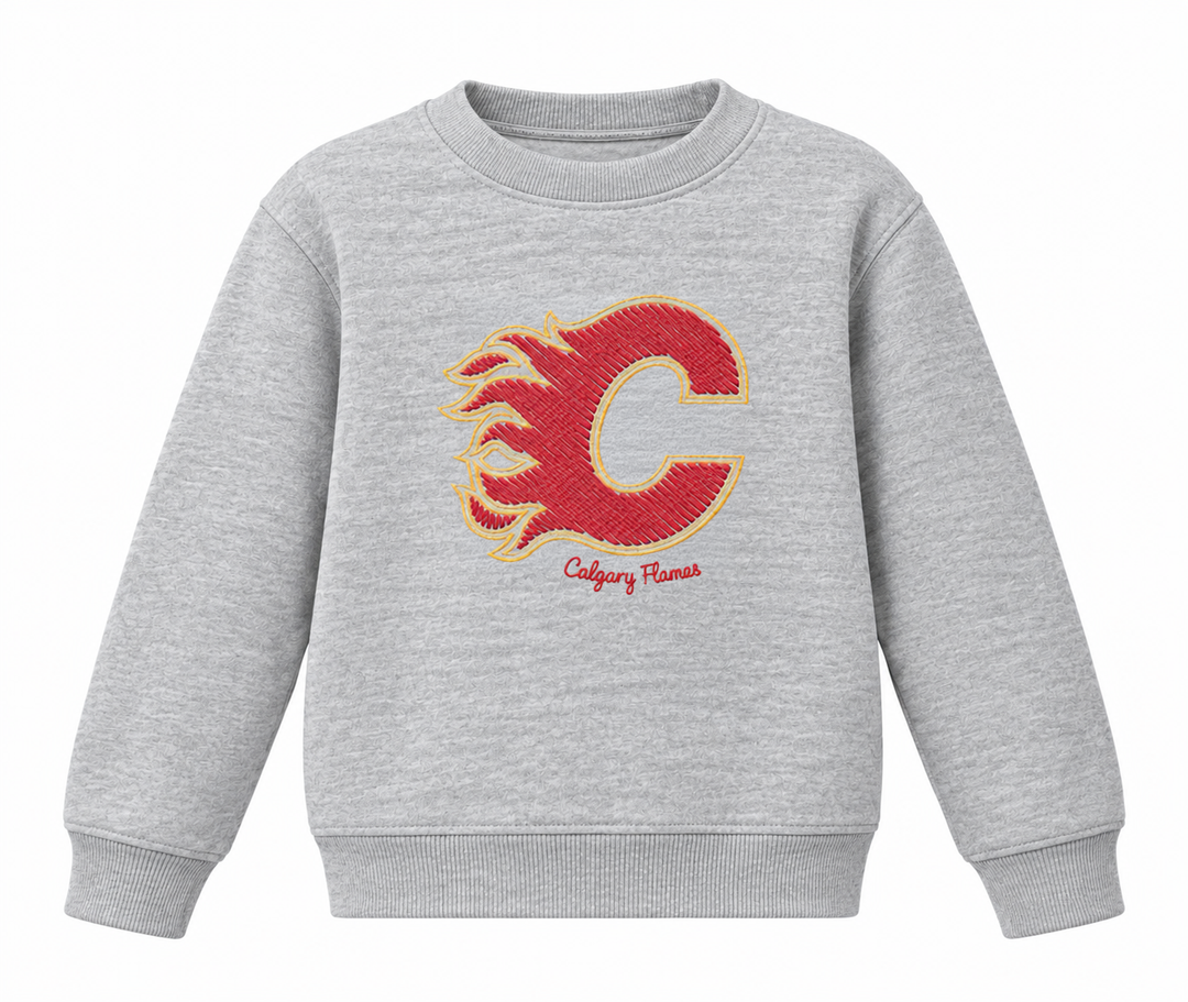 Flames Kids Line Change Hockey Crew