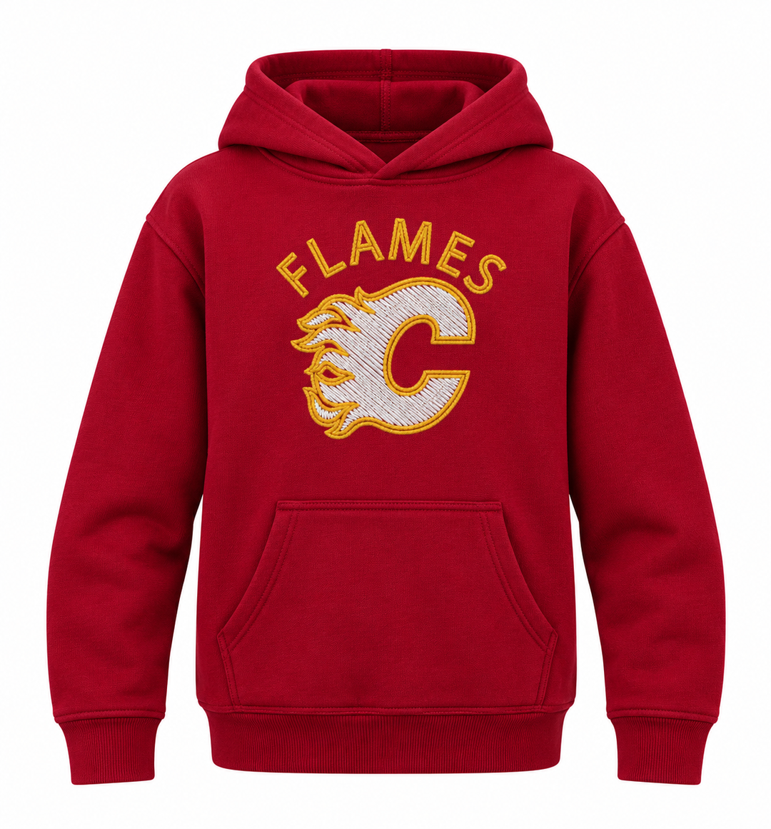 Flames Kids Line Change Hockey Hoodie